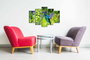Wallity Cuadro Decorativo en Lienzo 5 Piezas 5PUC-075 Multicolor